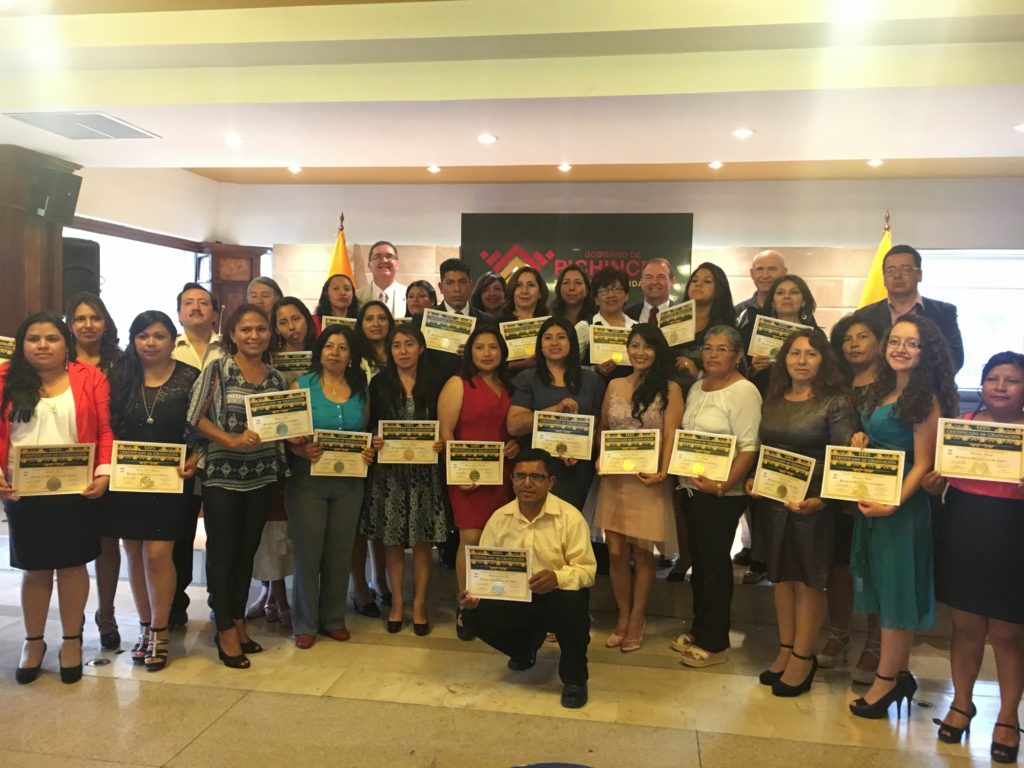 Moving forward in Ecuador