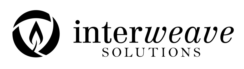 Logotipo, horizontal, de tamaño grande, negro, .png Descargar (150KB) Logotipo de Interweave Solutions, estilo horizontal, color negro, en el format raster .png Este archivo tiene un fondo transparente.
