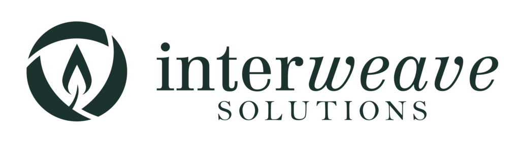 Logotipo, horizontal, de tamaño grande, verde, .png Descargar (150KB) Logotipo de Interweave Solutions, estilo horizontal, color verde oscuro, en el format raster .png Este archivo tiene un fondo transparente.